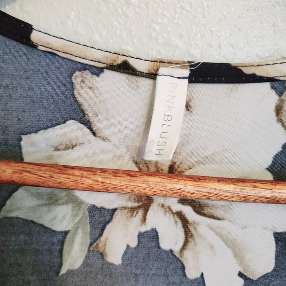 Pink blush maternity dress - Picture 5 of 7